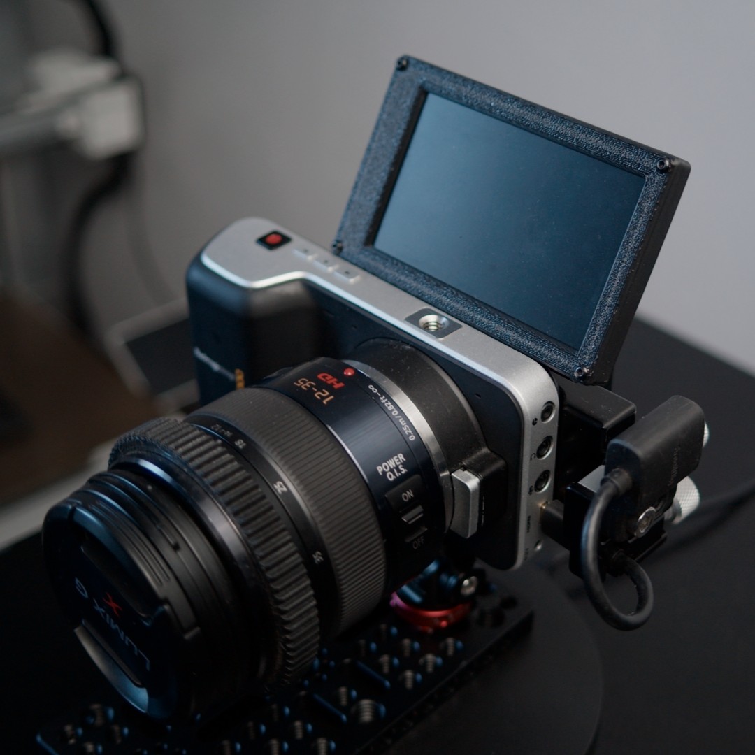 BMPCC (OG) Tilt Screen Modification files [Un-Caged Version]